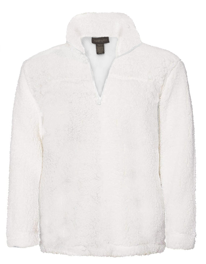 Men's Super Soft Sherpa Quarter Zip Pullover Sweater