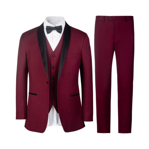 Men's Tuxedo Slim Fit (3 PCS)