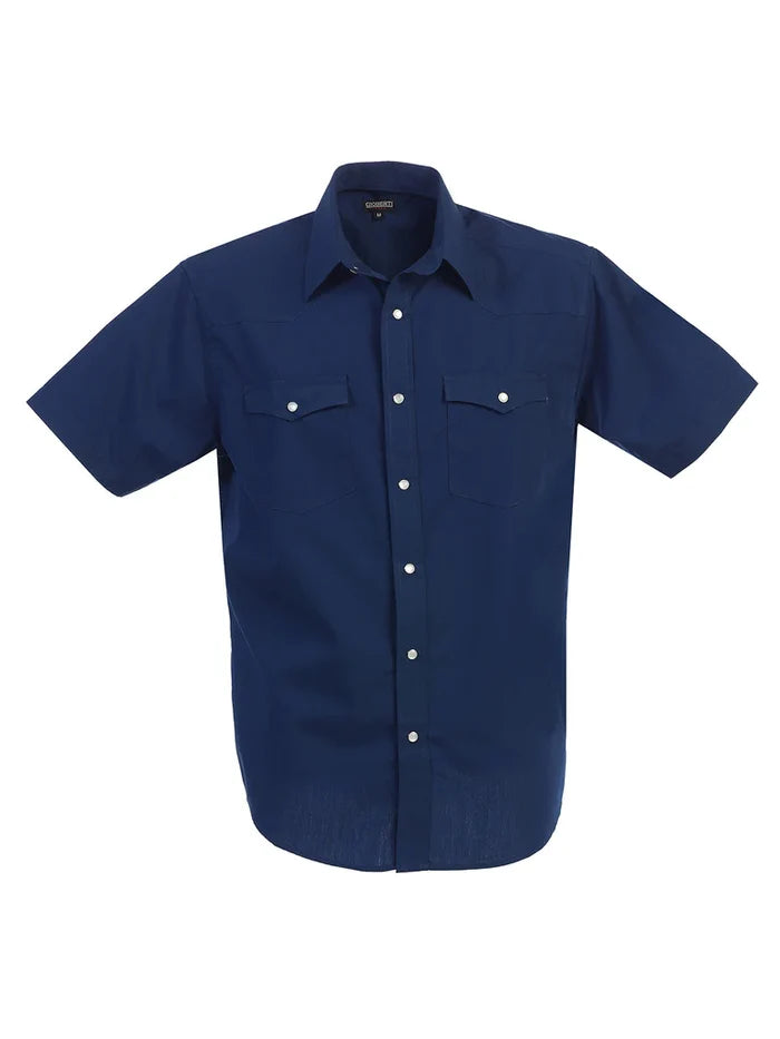 MEN'S WESTERN STYLE SHORT SLEEVE SHIRT