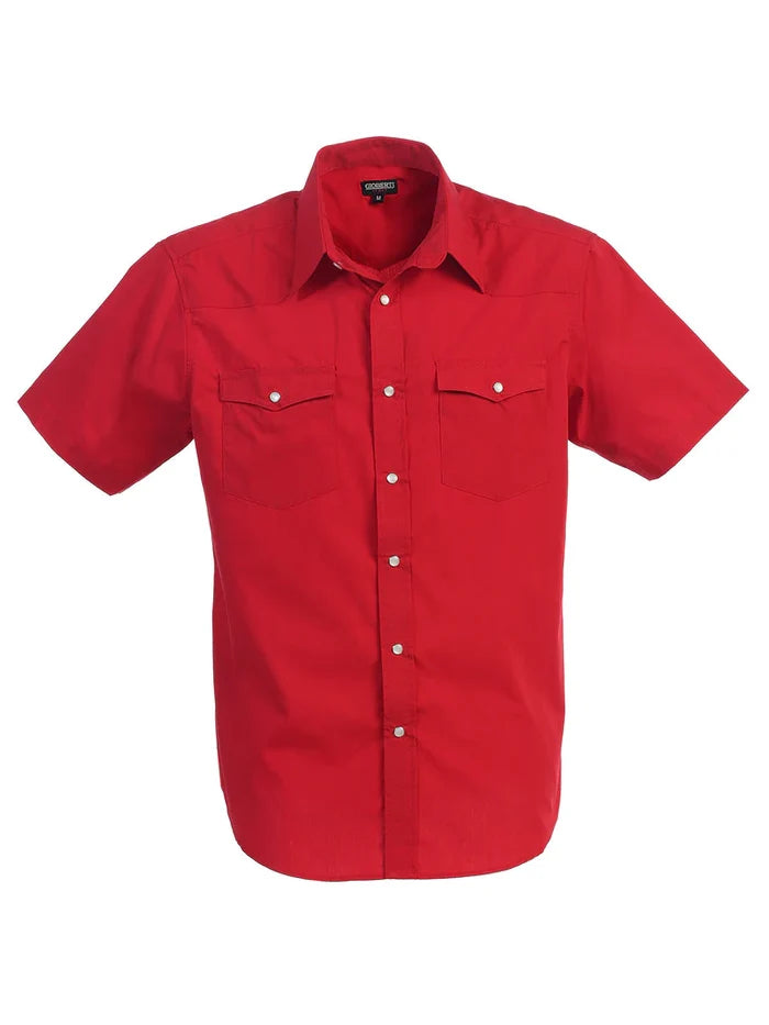 MEN'S WESTERN STYLE SHORT SLEEVE SHIRT