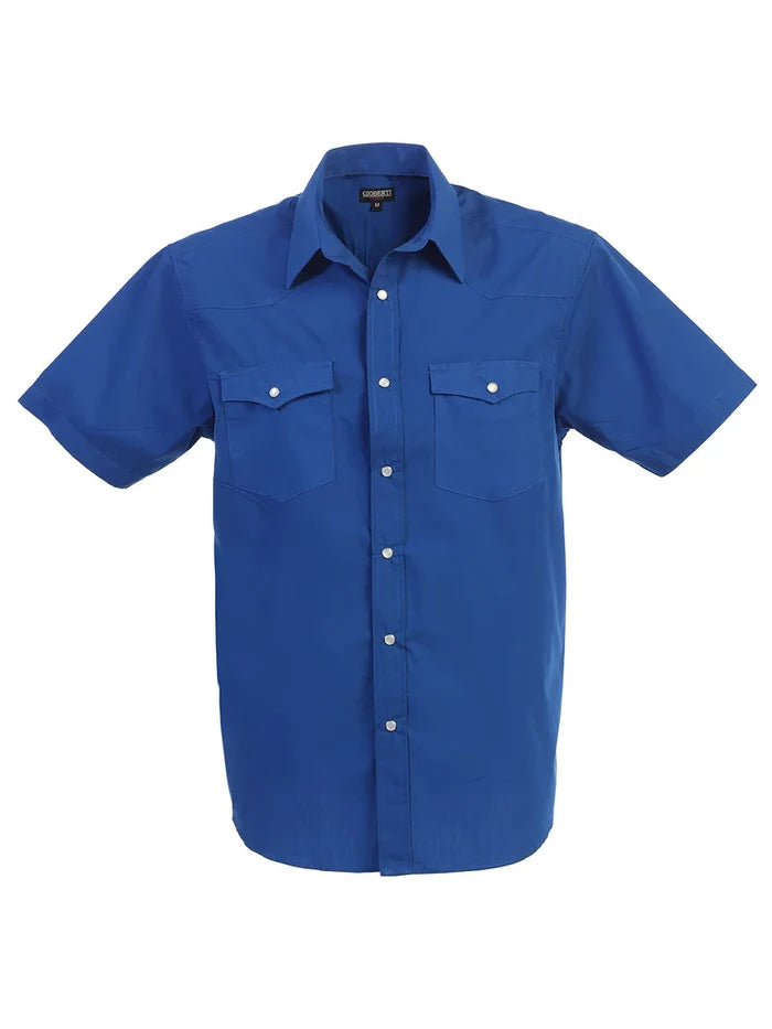 MEN'S WESTERN STYLE SHORT SLEEVE SHIRT