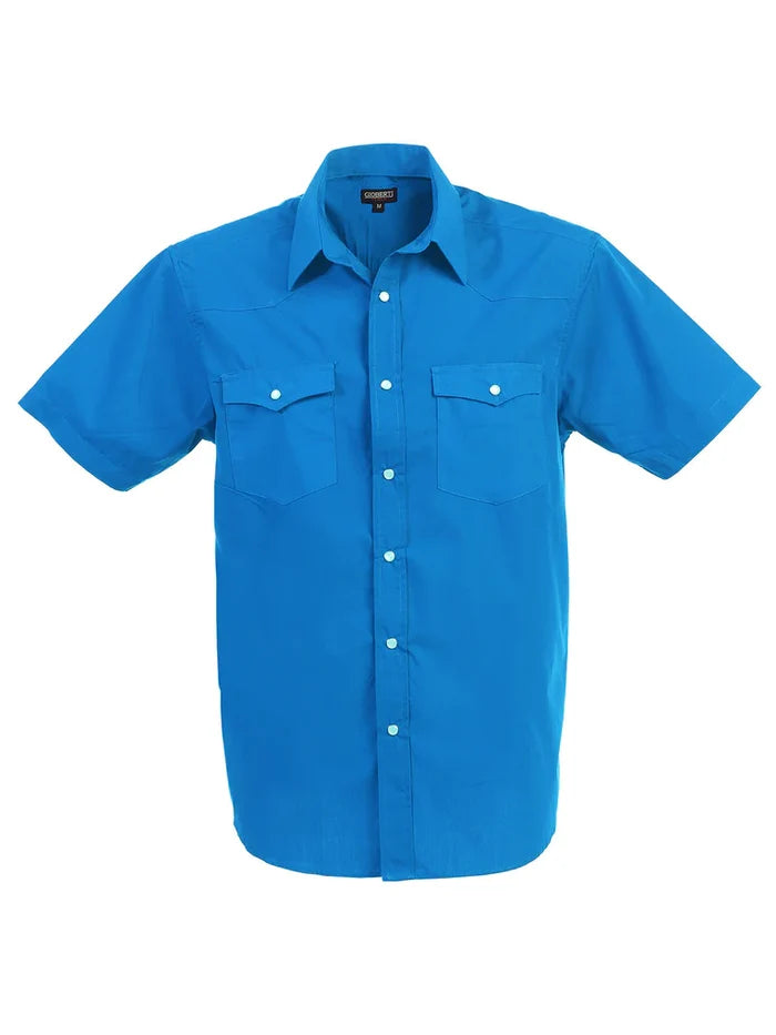 MEN'S WESTERN STYLE SHORT SLEEVE SHIRT