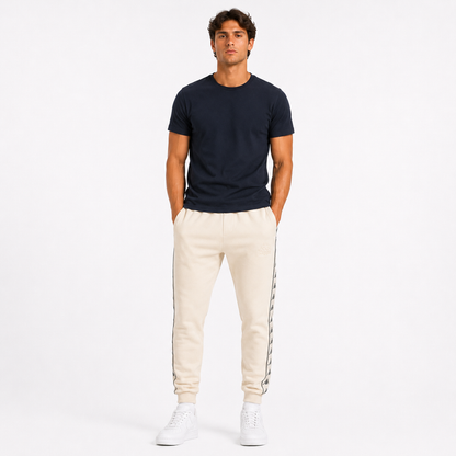 Pantalón Men 222 Banda Buntu Beige Grey