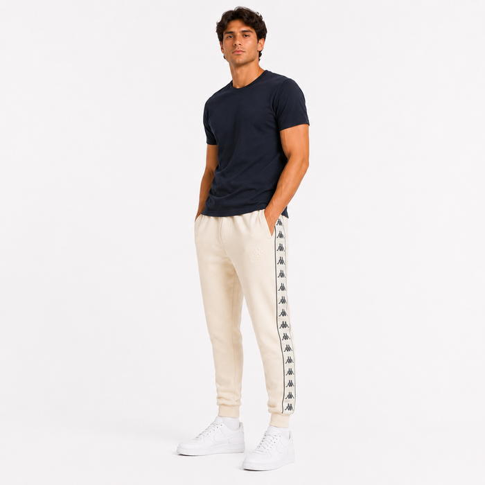 Pantalón Men 222 Banda Buntu Beige Grey