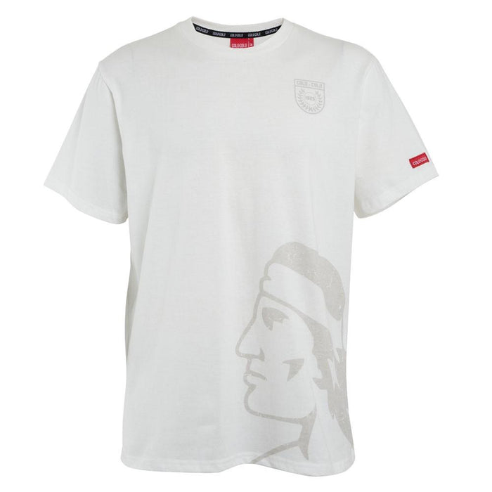 Polera Colo Colo Urbano "Cacique Gris" Blanca
