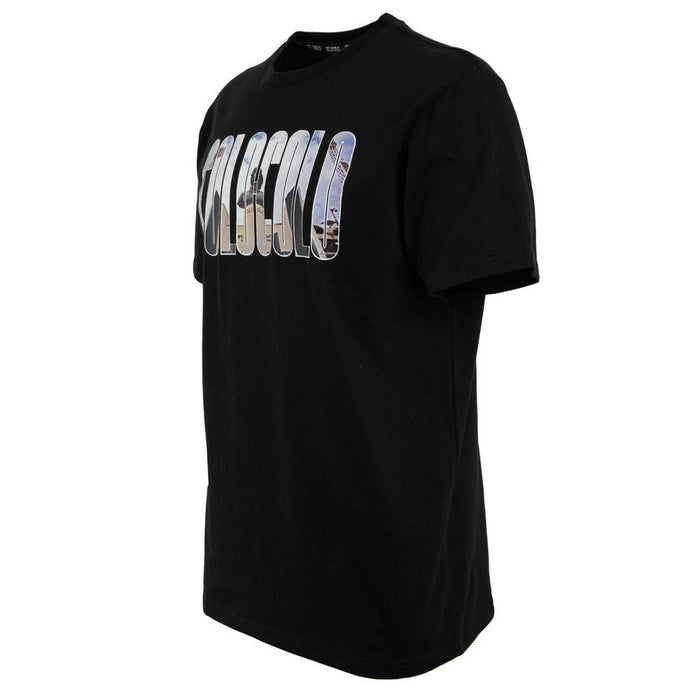 Polera Colo Colo Urbano "Cacique" Negra