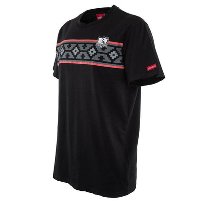 Polera Colo Colo Urbano "Huinchas" Negro