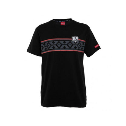 Polera Colo Colo Urbano Negra diseños Gris