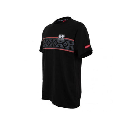 Polera Colo Colo Urbano Negra diseños Gris