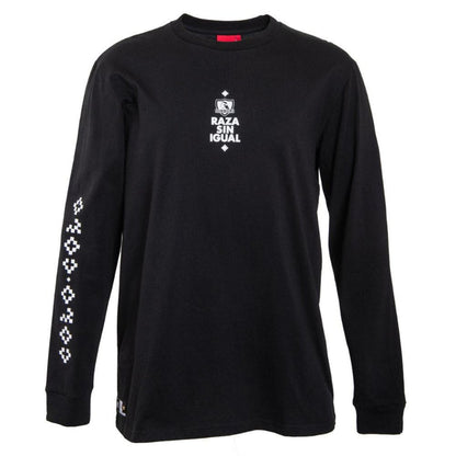 Polera Colo Colo Urbano Negro "Raza Sin Igual"