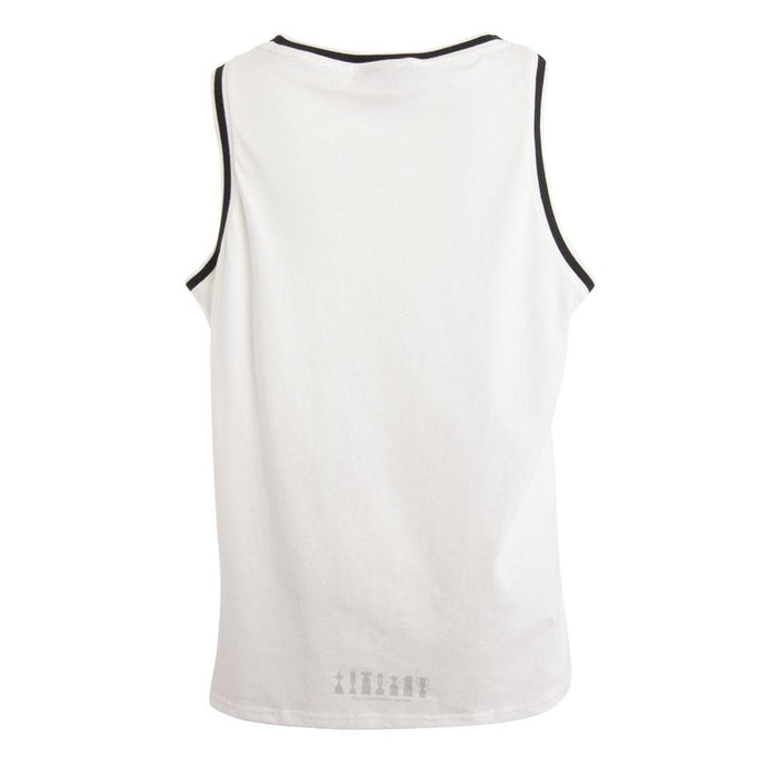 Polera Colo Colo Urbano tank "Trofeos Gris" Blanca