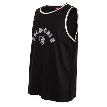 Polera Colo Colo Urbano tank "Trofeos Gris" Negra