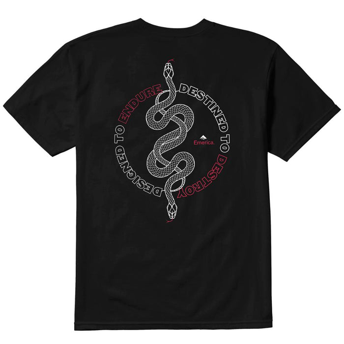Polera Endure Destroy Tee Black