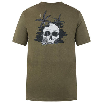 Polera Everyday Washed Death In Paradise Olive