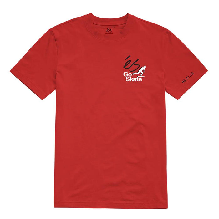 Polera Go Skate Red White