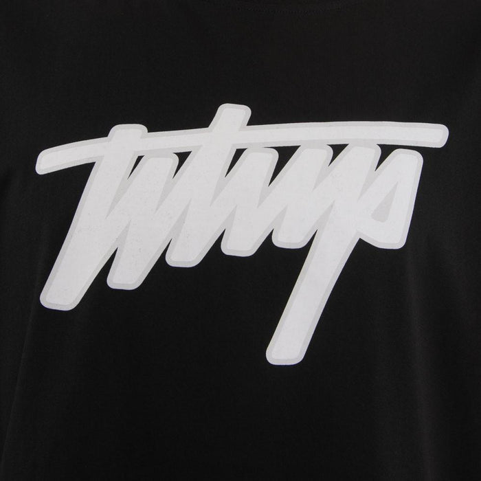 Polera Manga corta WHATUP Hombre  I2390 Negro