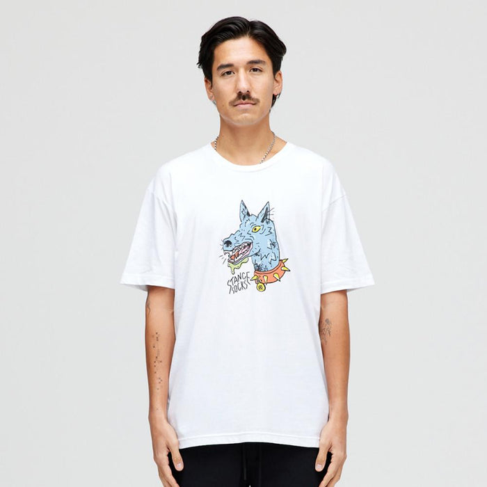 Polera Men Ankle Biter White