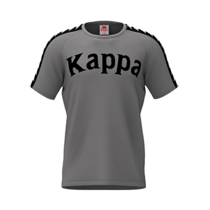 Polera Men Banda Balima Grey Melange Banda Black White