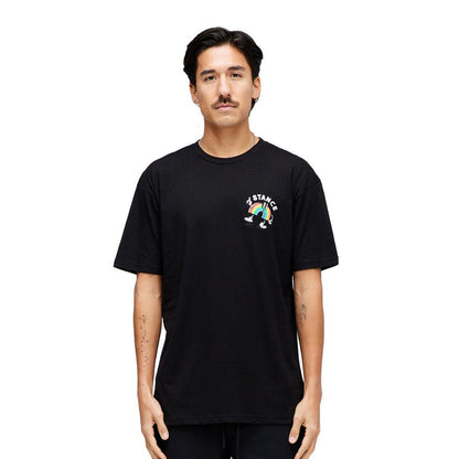Polera Men Coin Flip Black