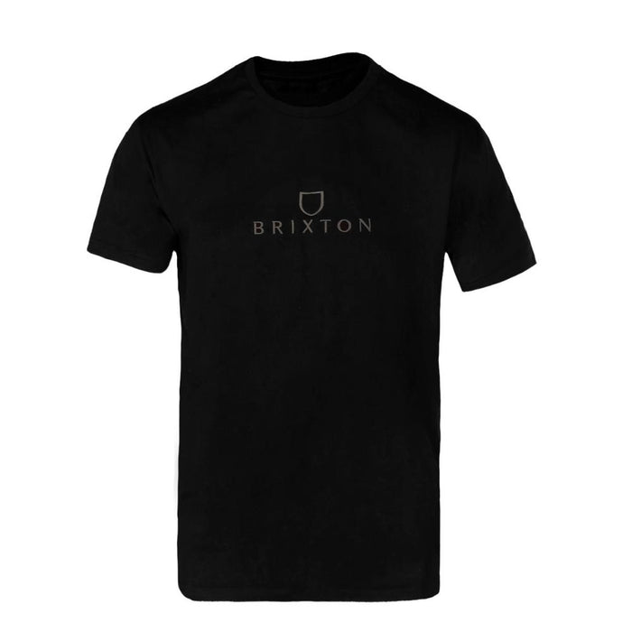 Polera Men Logo Bordado Black