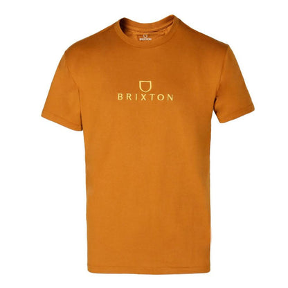 Polera Men Logo Bordado Brown