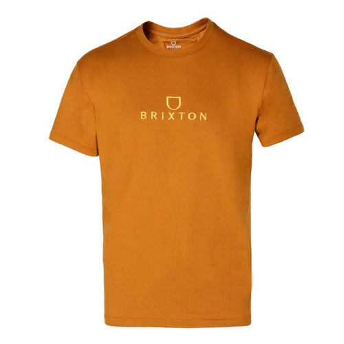 Polera Men Logo Bordado Brown