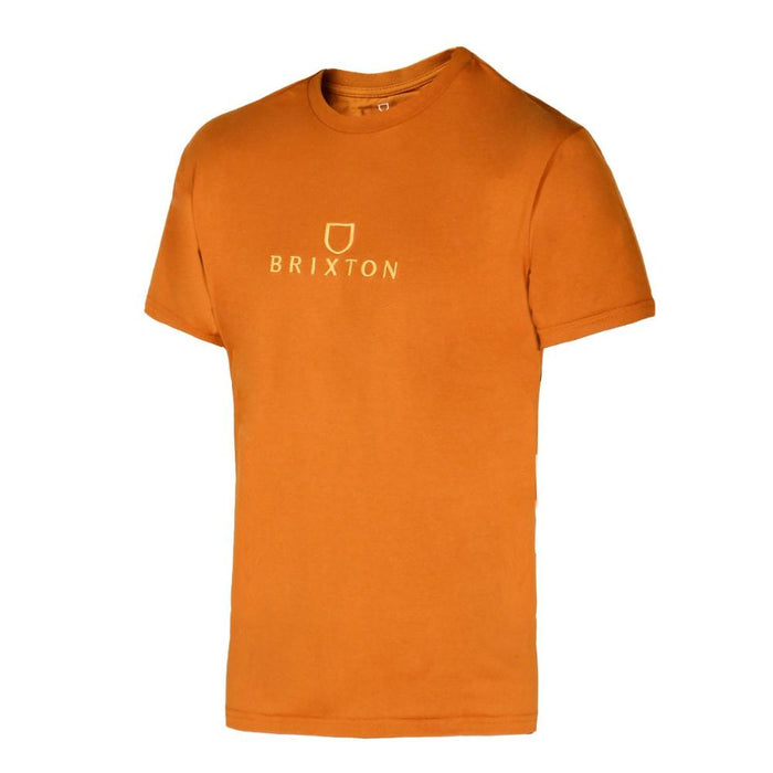 Polera Men Logo Bordado Brown