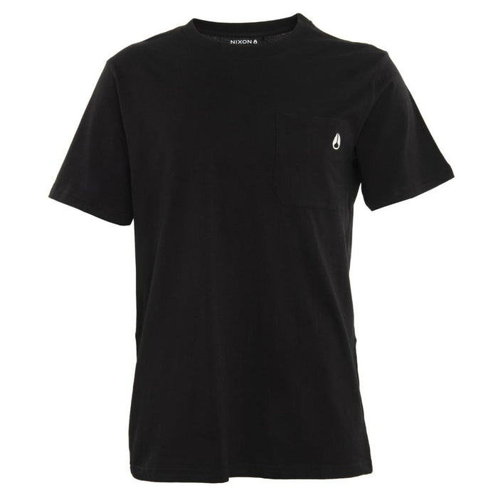 Polera Men Logo Pocket Black