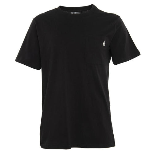 Polera Men Logo Pocket Black