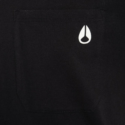 Polera Men Logo Pocket Black