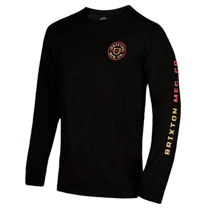 Polera Men Manga Larga Black MFG. Co.
