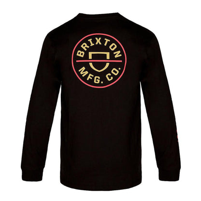 Polera Men Manga Larga Black MFG. Co.