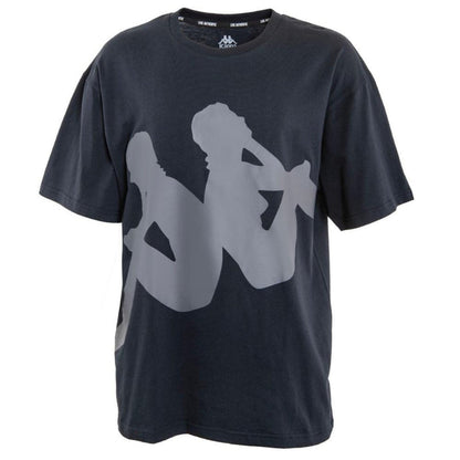 Polera Men Omini Front Black Blue Grey