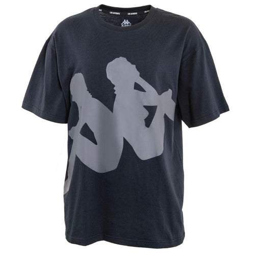 Polera Men Omini Front Black Blue Grey