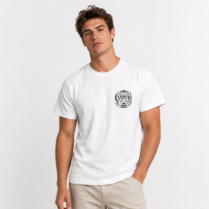 Polera Men Sock It To Me White