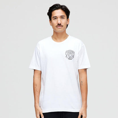 Polera Men Sock It To Me White