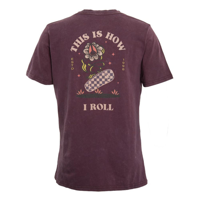 Polera Men "This is How i Roll" Burgundy