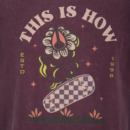 Polera Men "This is How i Roll" Burgundy