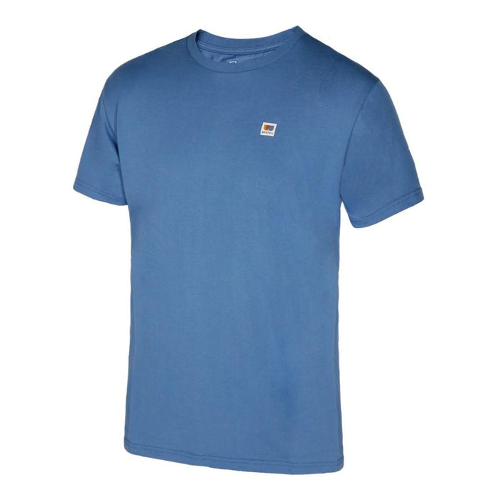 Polera Men Tiny Logo Blue