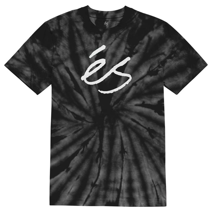 Polera Script Tye Dye Tee Black