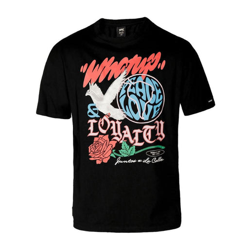 Polera Oversize Peace Black