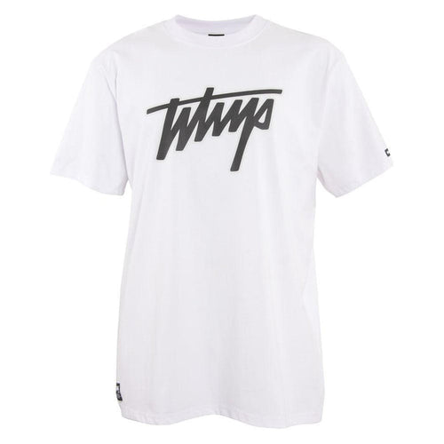 Polera V3 Logo White Black
