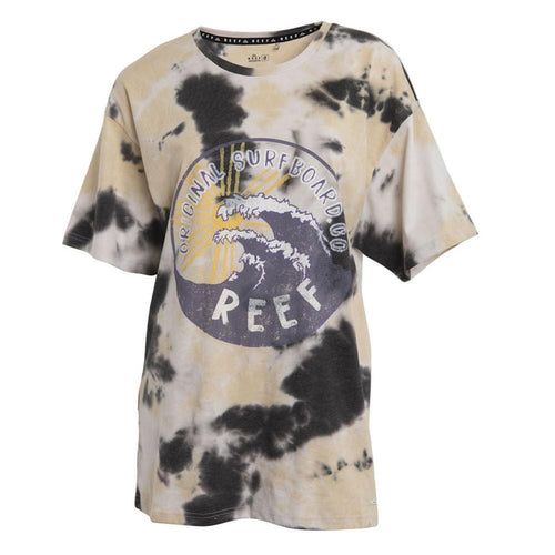 Polera Women Oversize Tie Dye Grey Black