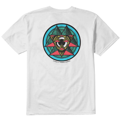 Polera x Thomas Hooper Abstract White
