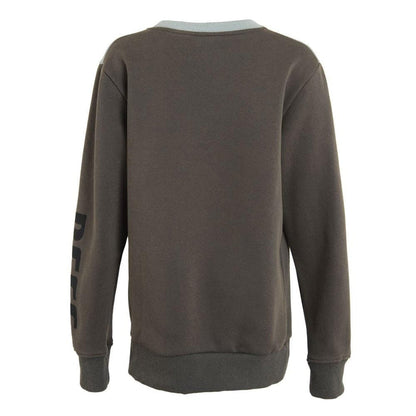 Poleron Boys Crew Grey Turq