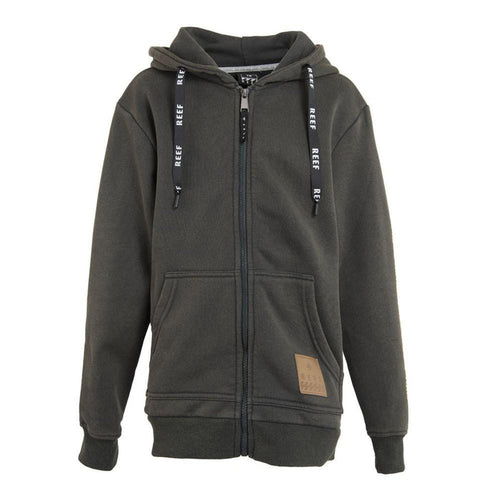 Poleron Boys Full Zipper Light Black