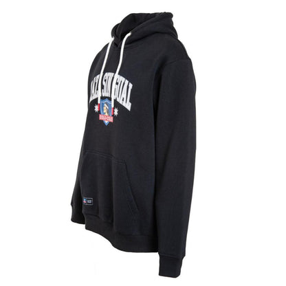 Poleron Colo Colo Urbano Hoodie Negro "Raza Sin Igual"