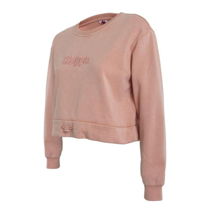 Poleron Crop Crew Women Light Pink