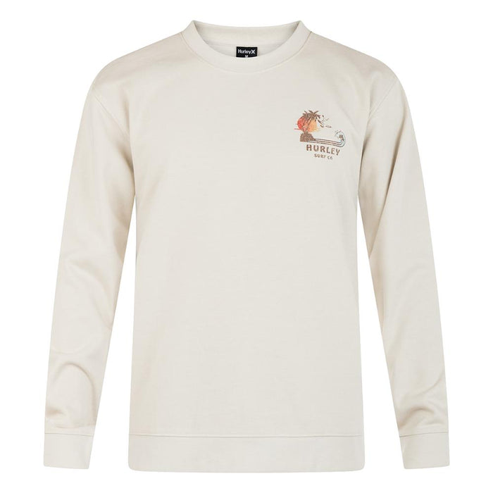 Poleron Fairbanks Fleece Crew Bone