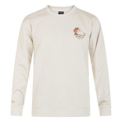 Poleron Fairbanks Fleece Crew Bone